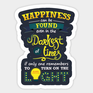 Happiness Can Be Found! Sticker